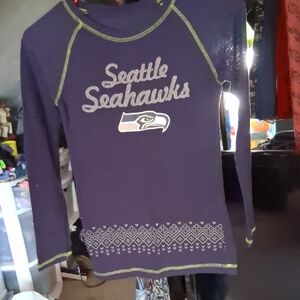 Women's Long Sleeve Tee - Purple